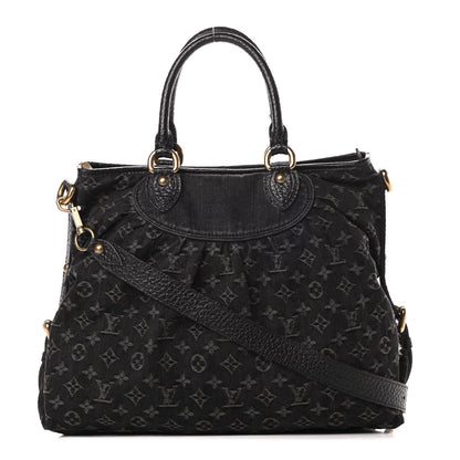 Louis Vuitton Denim Neo Cabby GM Black 1 of 11