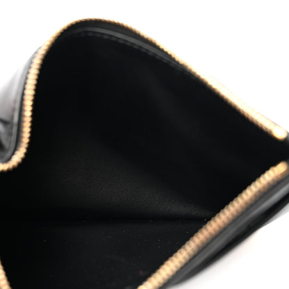 Bottega Veneta Lambskin Maxi Intrecciato Bill Pouch Black 5 of 9