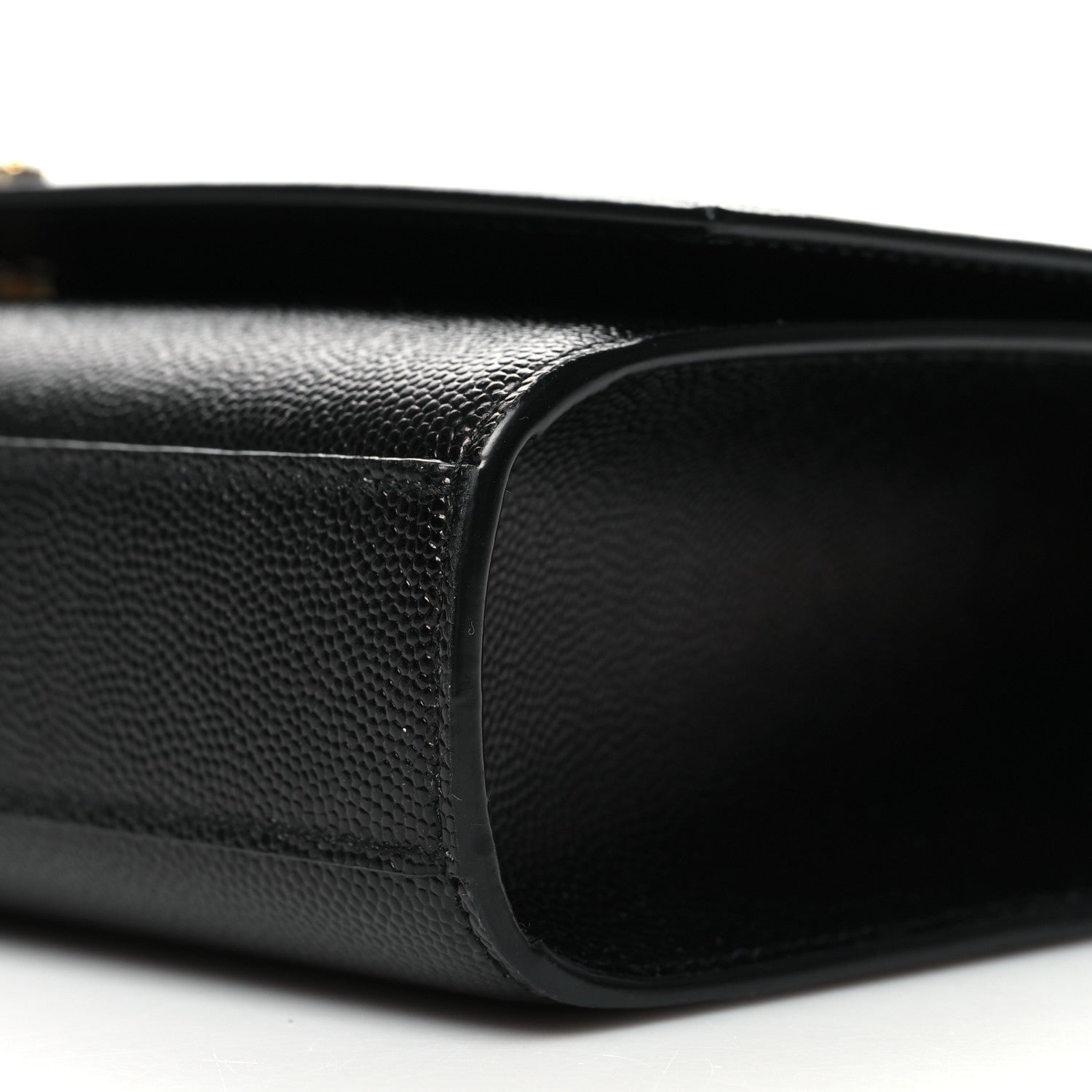 Saint Laurent Grain De Poudre Medium Classic Monogram Kate Satchel Black 10 of 10