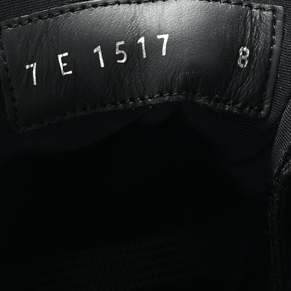 Fendi Fabric Jacquard Vitello Technical Fabric FF Mens Fendi Force Low Top Sneaker 8 Black Blue 9 of 9