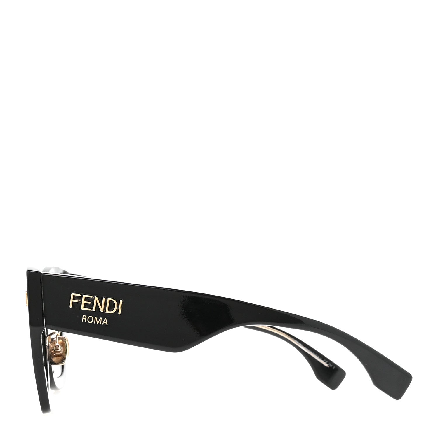 Fendi Acetate FF 53mm Sunglasses FF0434/G/S S Black 3 of 6