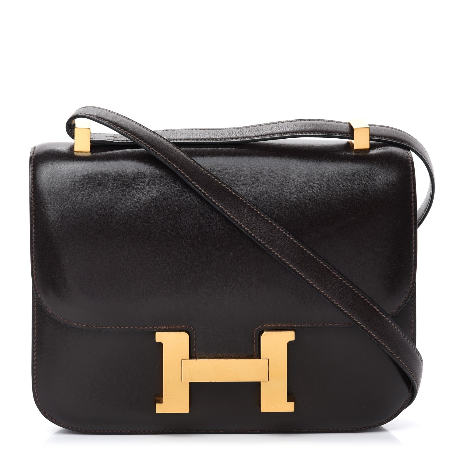 Hermes Box Constance 24 Chocolate 1 of 13
