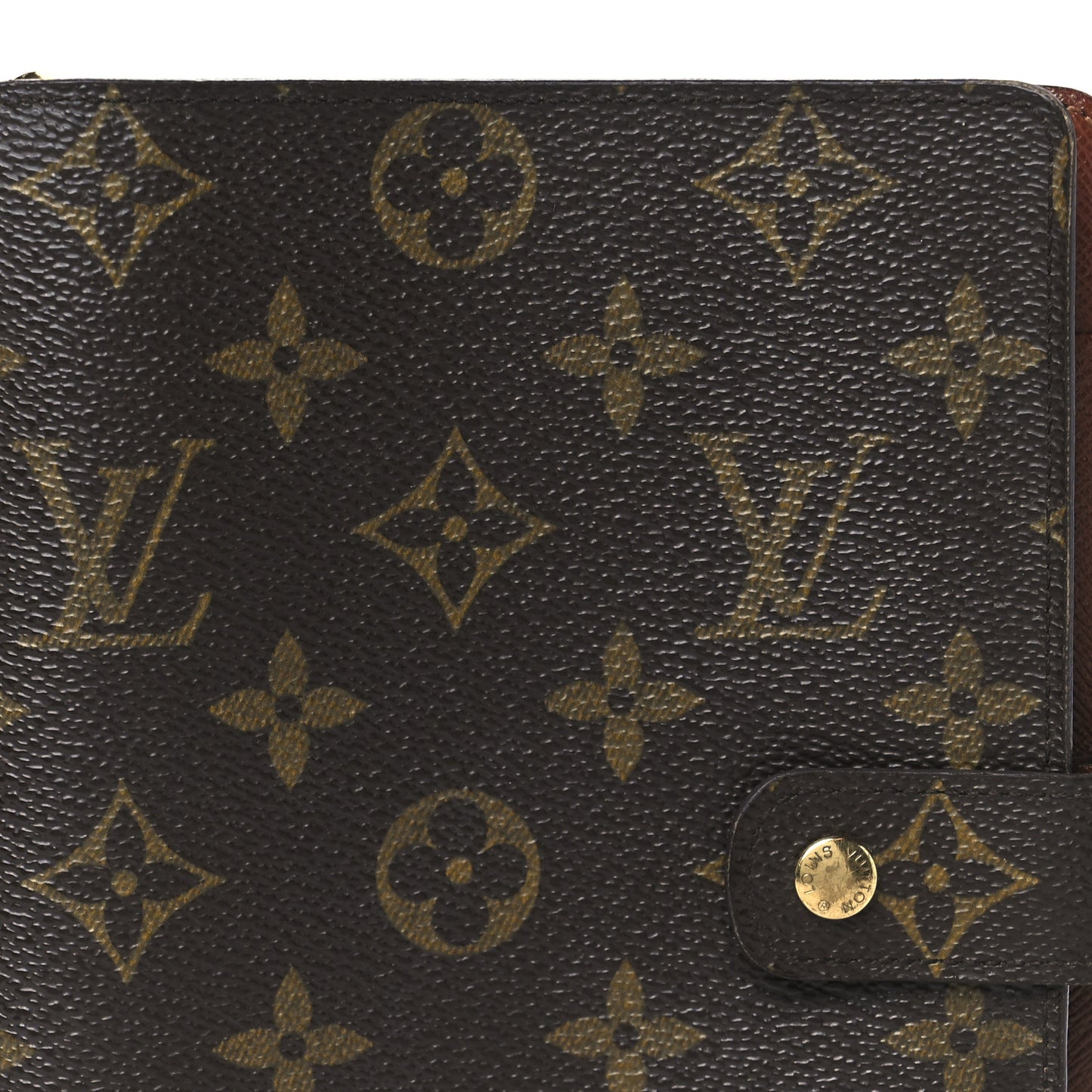Monogram Medium Ring Agenda Cover