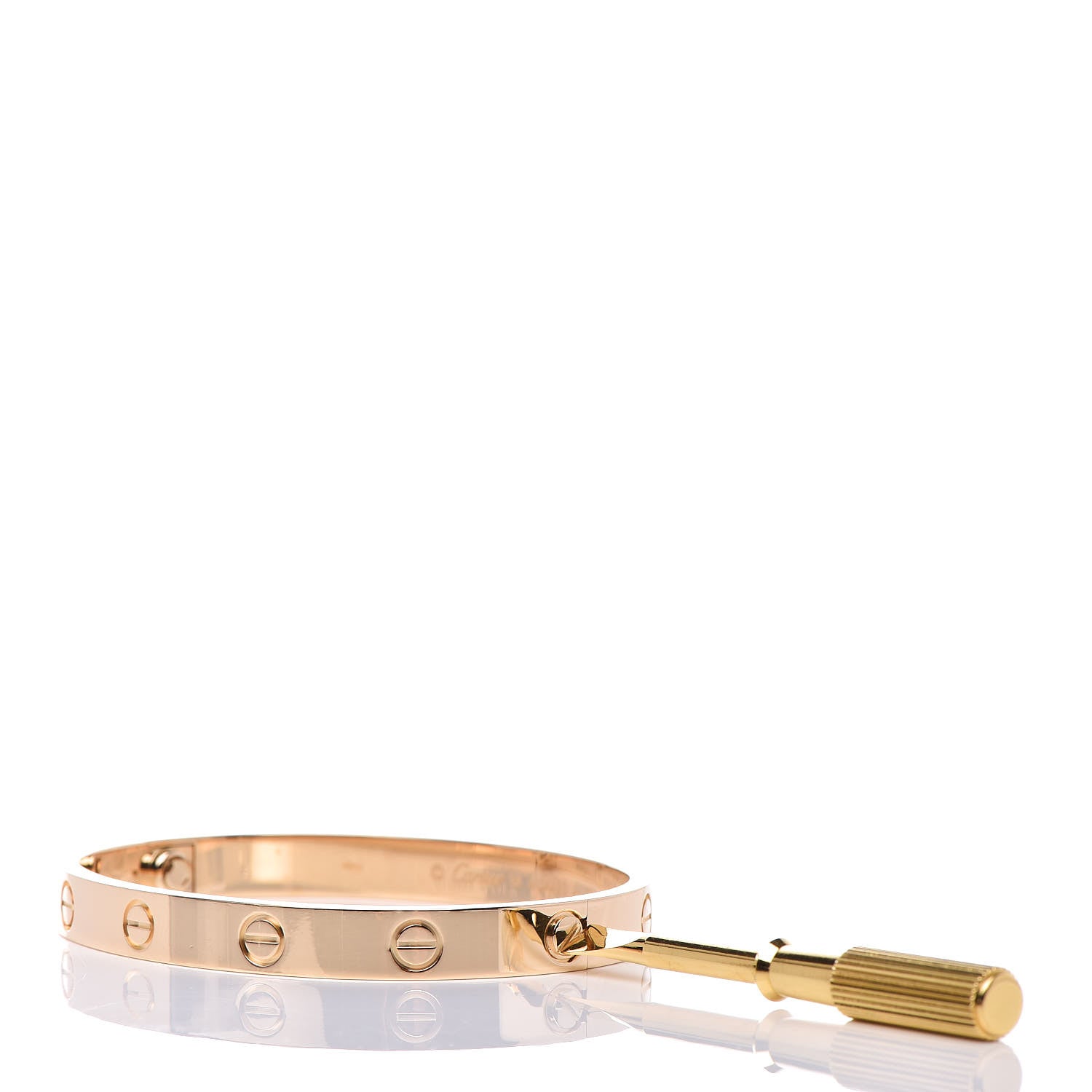 Cartier 18K Yellow Gold LOVE Bracelet 16 6 of 8