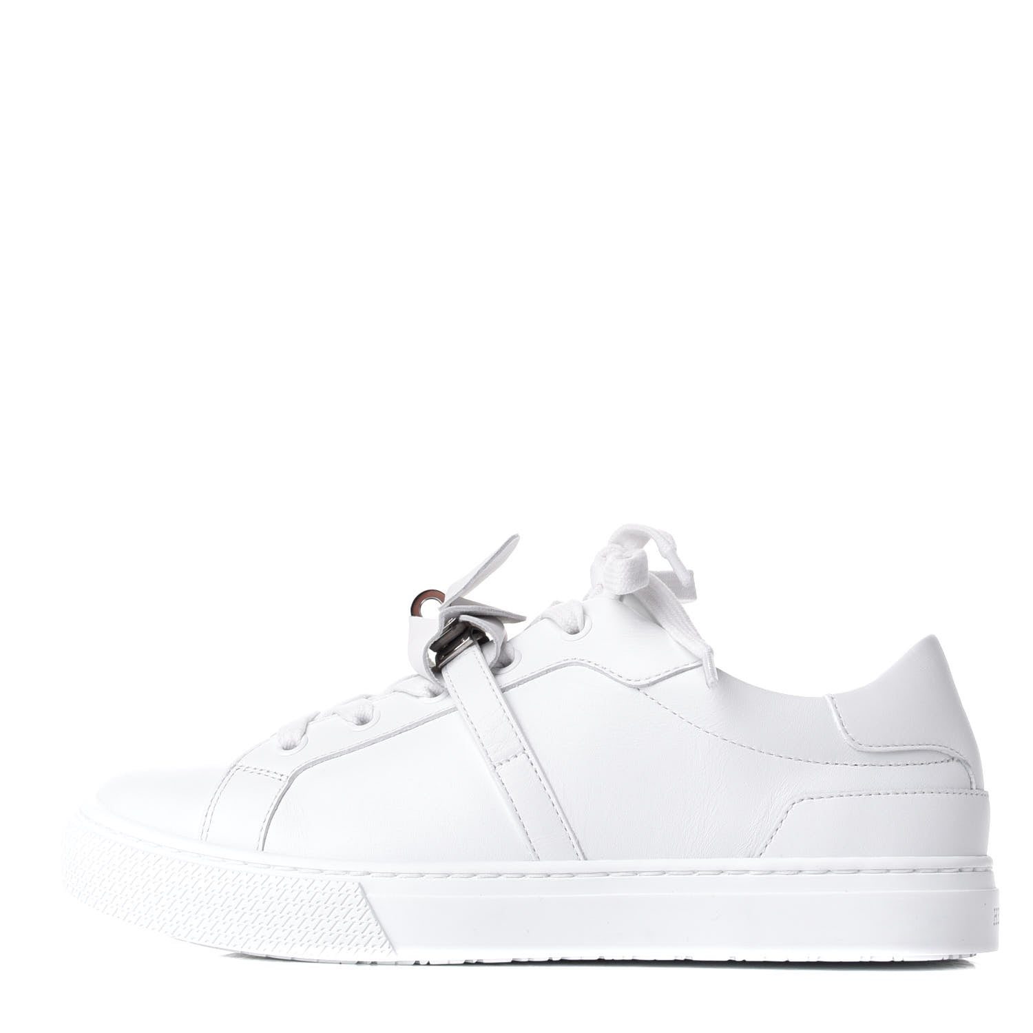 Hermes Calfskin Day Sneakers 37 White 1 of 11