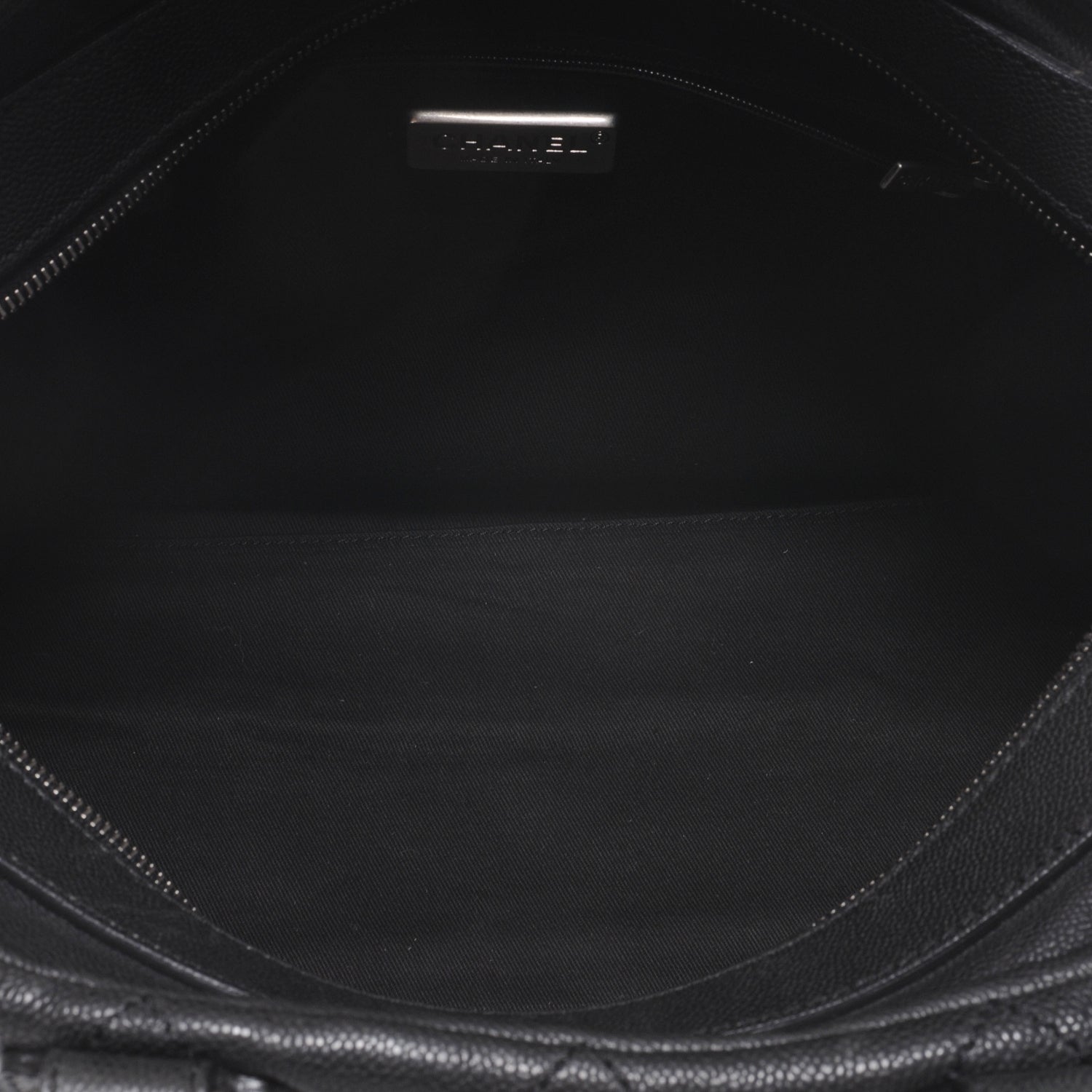 Chanel Caviar Outdoor Ligne Doctor Black 5 of 7