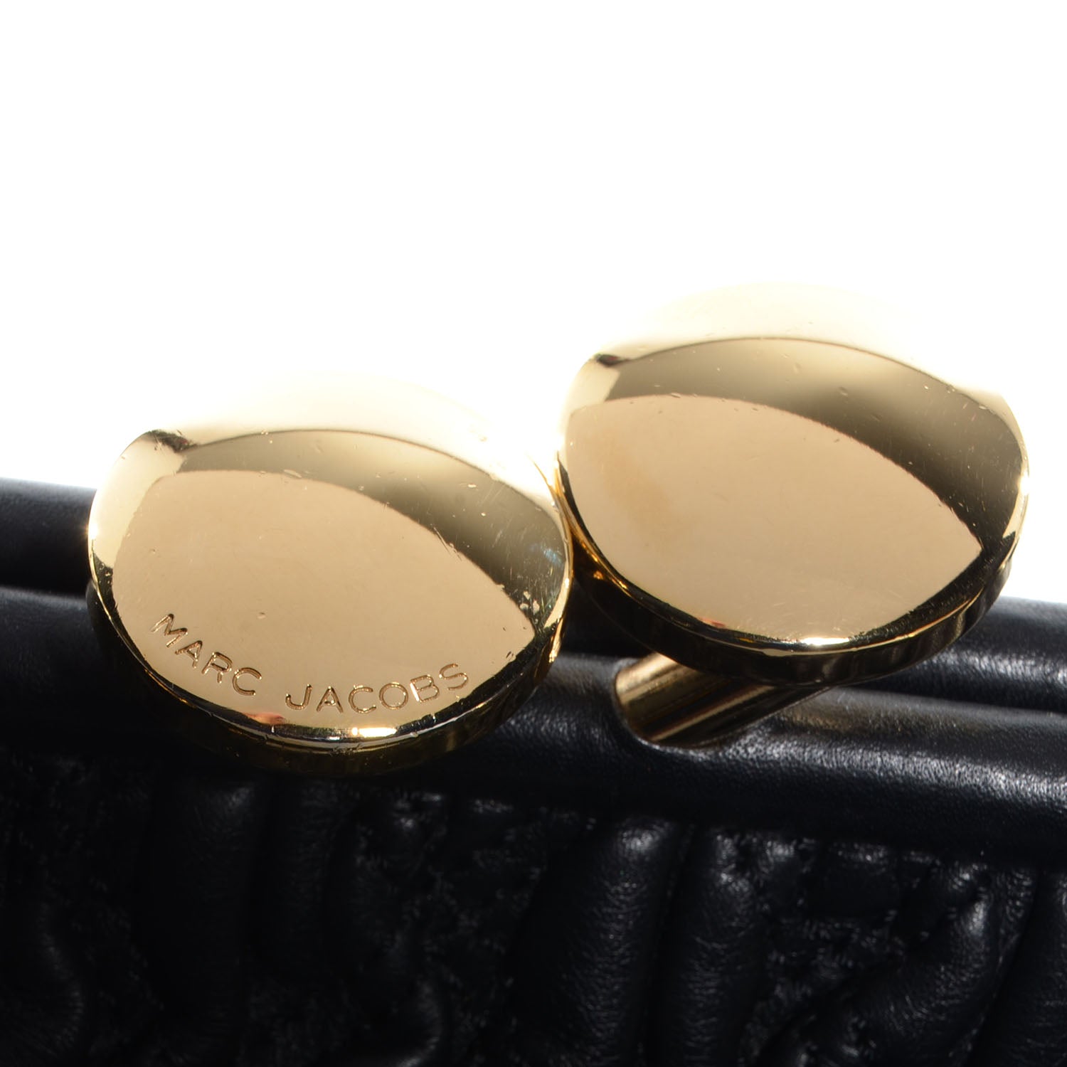 Marc Jacobs Quilted Leather Stam Black 8 of 8