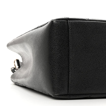 Chanel Caviar Quilted Grand Shopping Tote GST Black 9 of 11