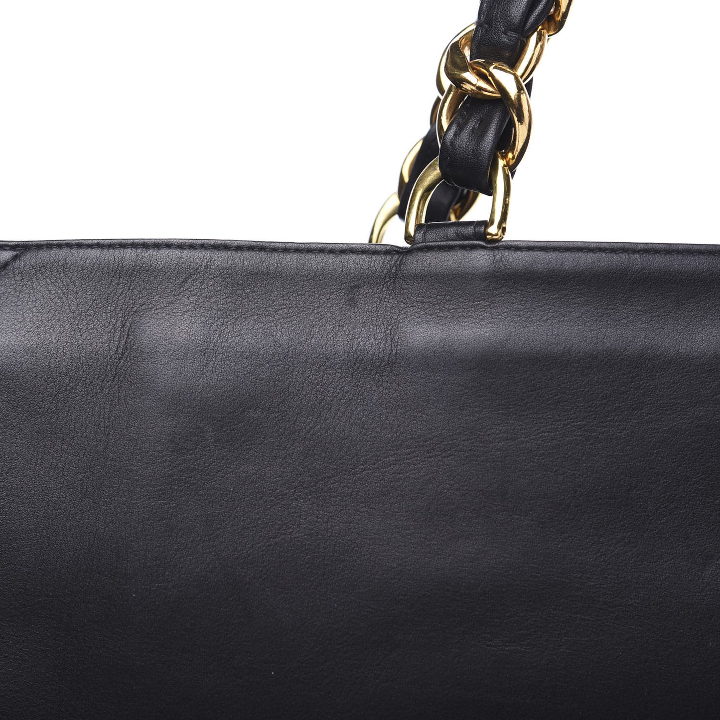 Lambskin CC Shoulder Bag Black