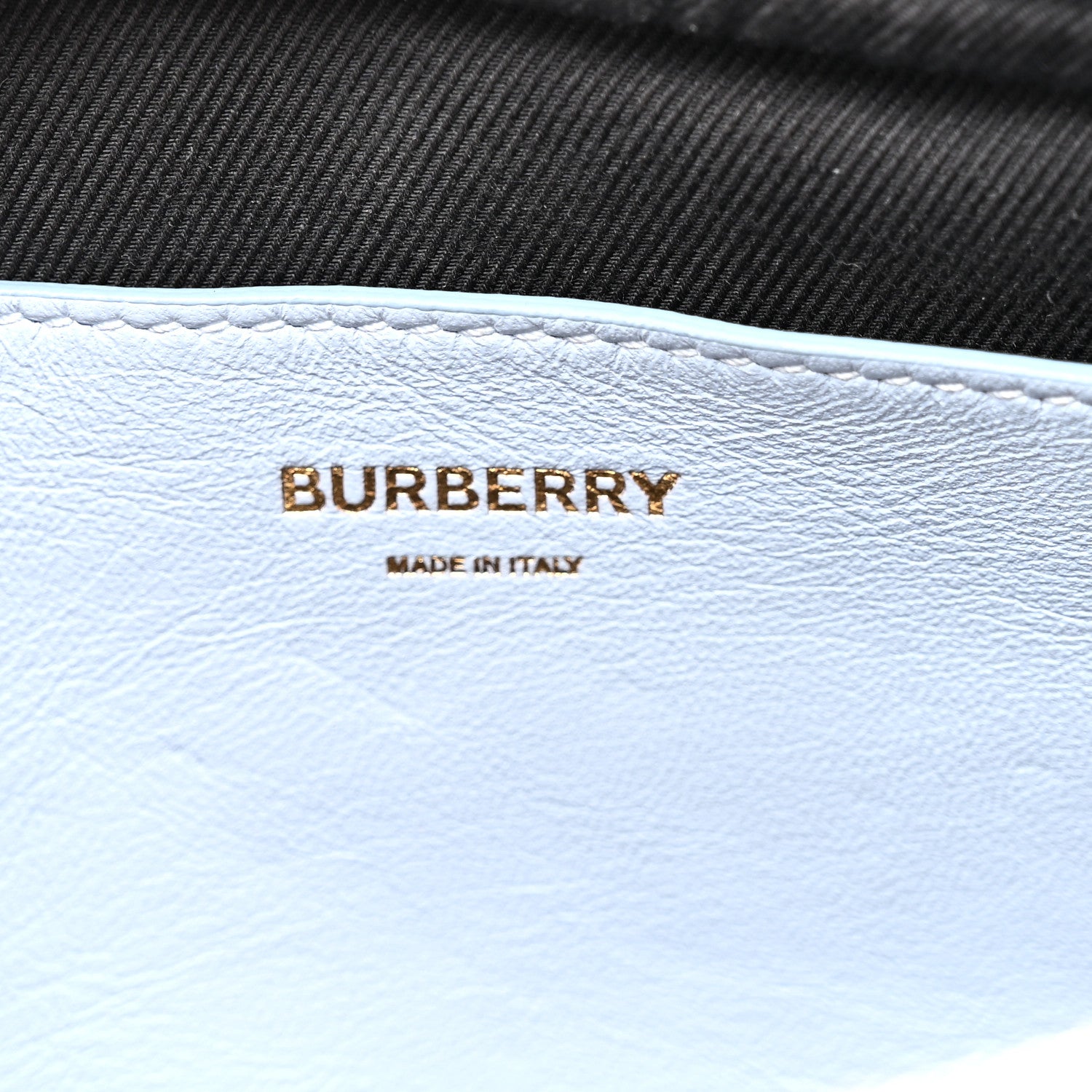 Burberry Calfskin Quilted Small Lola Camera Bag Pale Blue 6 of 10