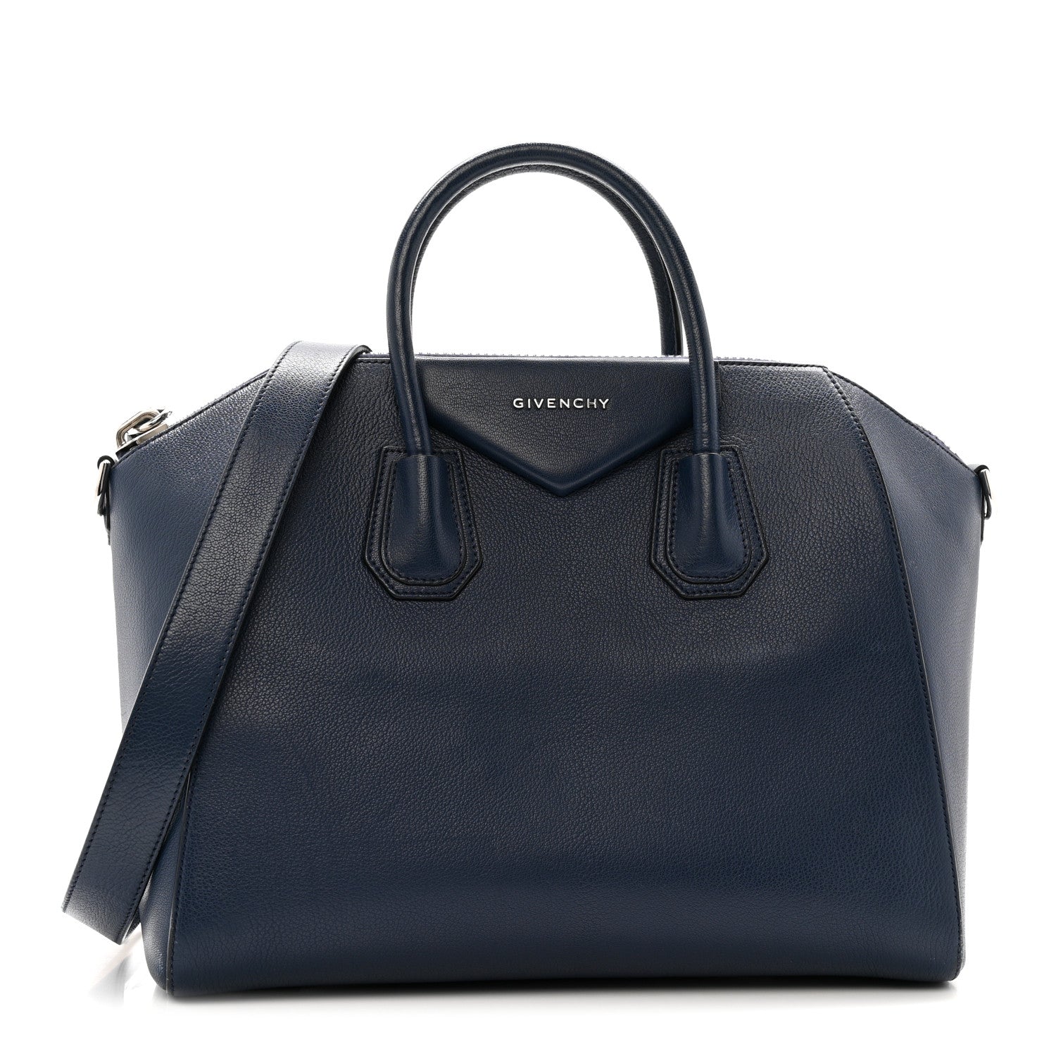 Givenchy Sugar Goatskin Medium Antigona Night Blue 1 of 14