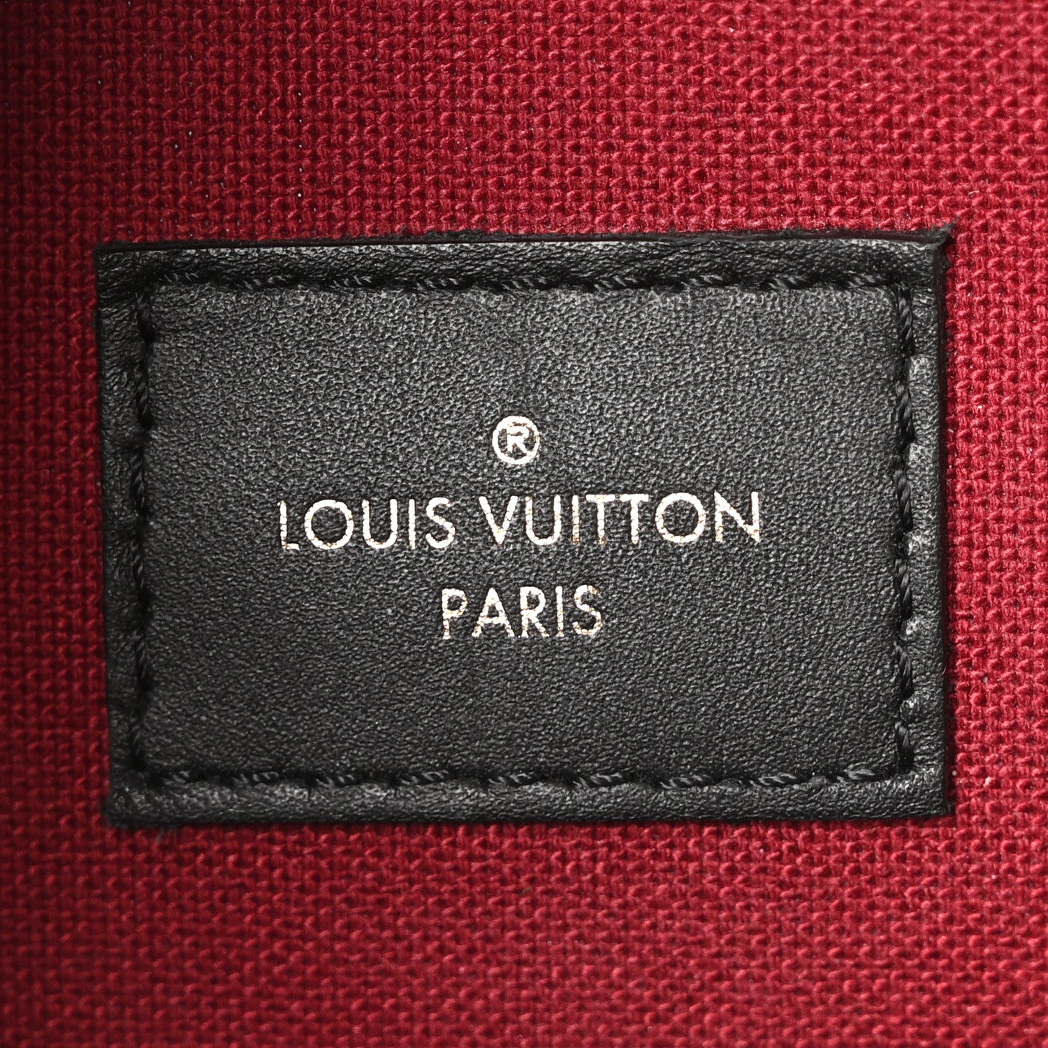 Louis Vuitton Monogram Montsouris PM Black 6 of 9