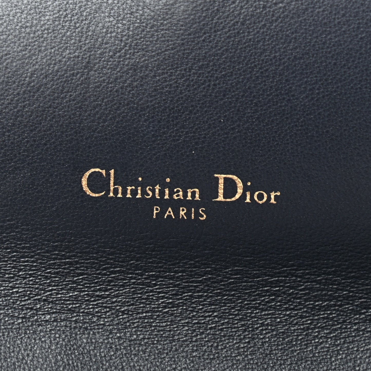 Oblique Saddle Chain Long Wallet Blue