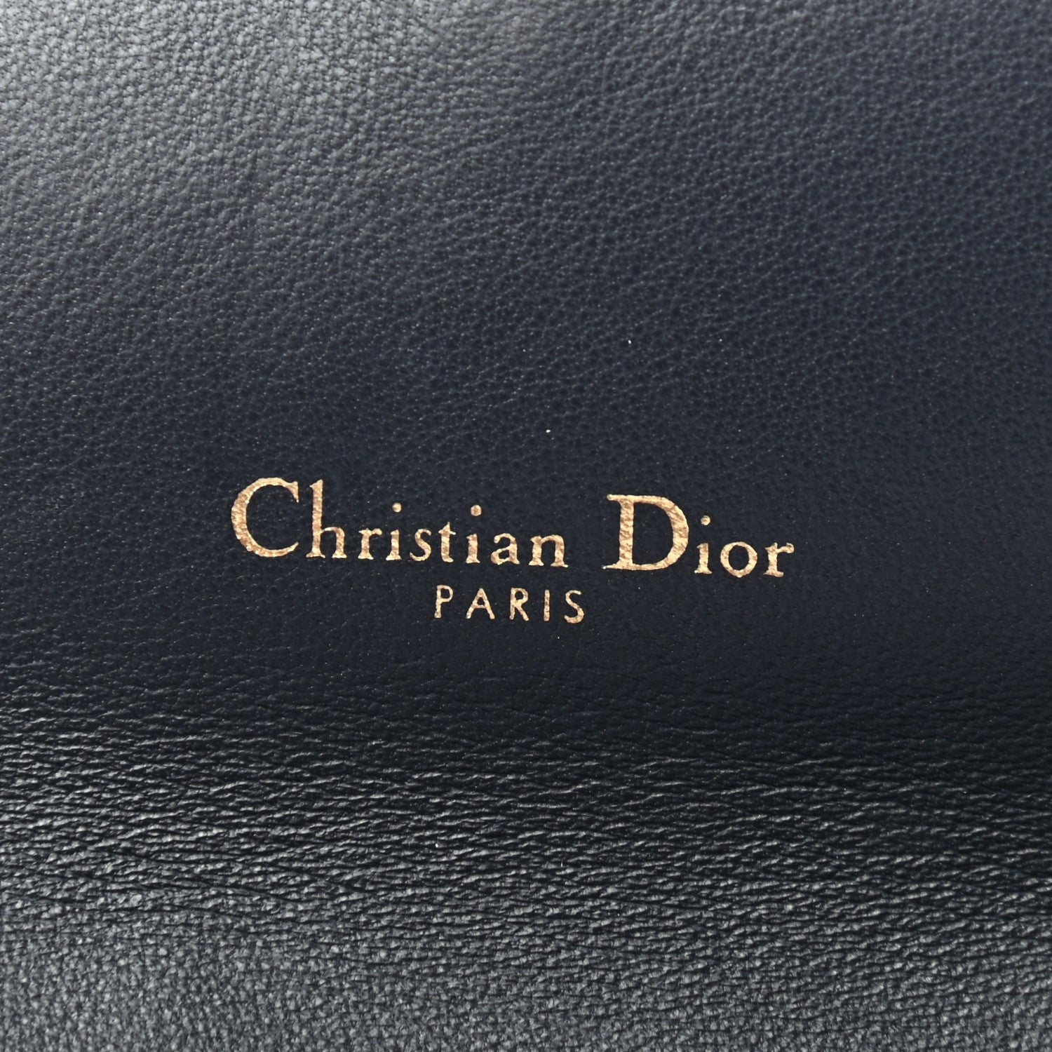 Christian Dior Oblique Saddle Chain Long Wallet Blue 6 of 7