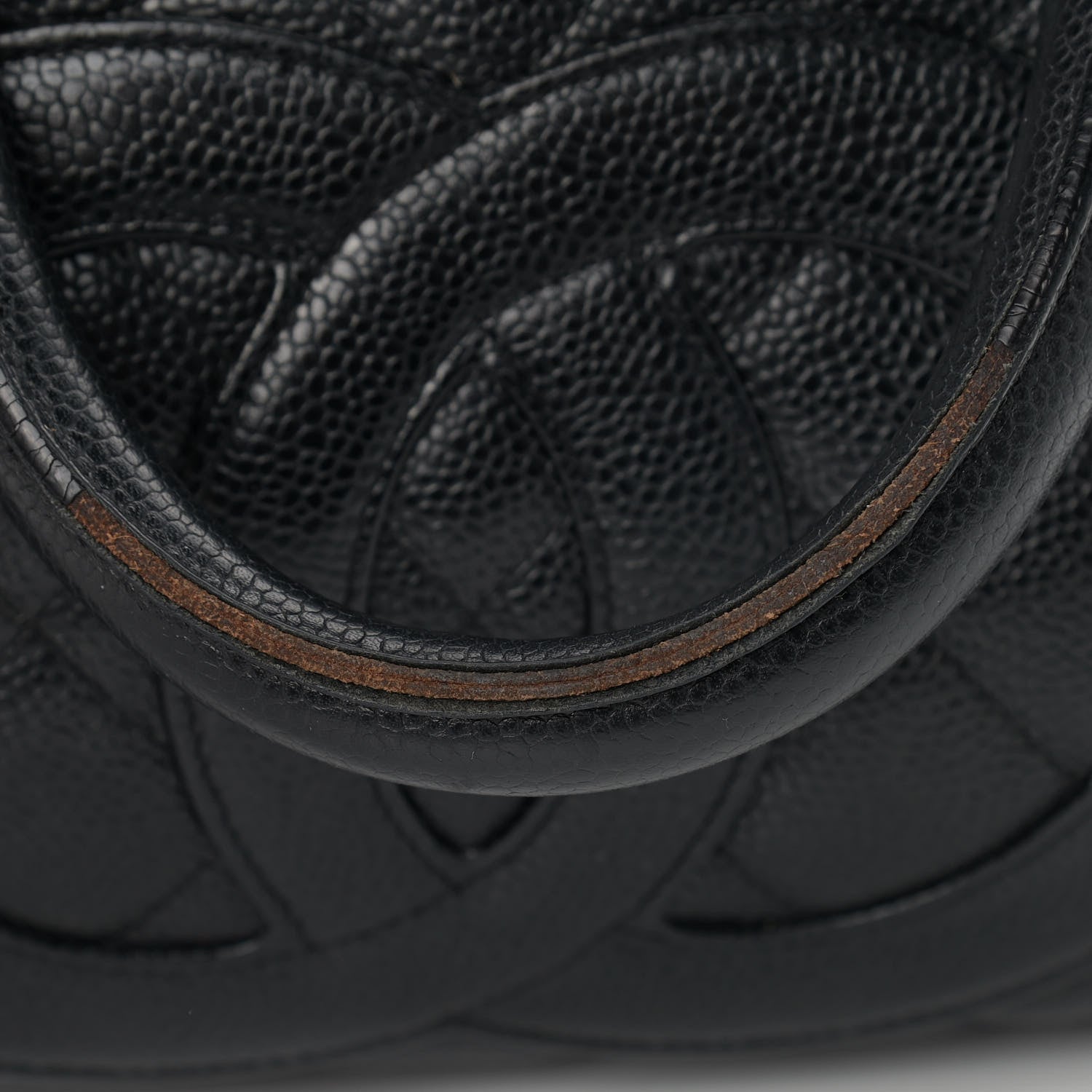 Chanel Caviar Quilted Large Bowler Black 13 of 15