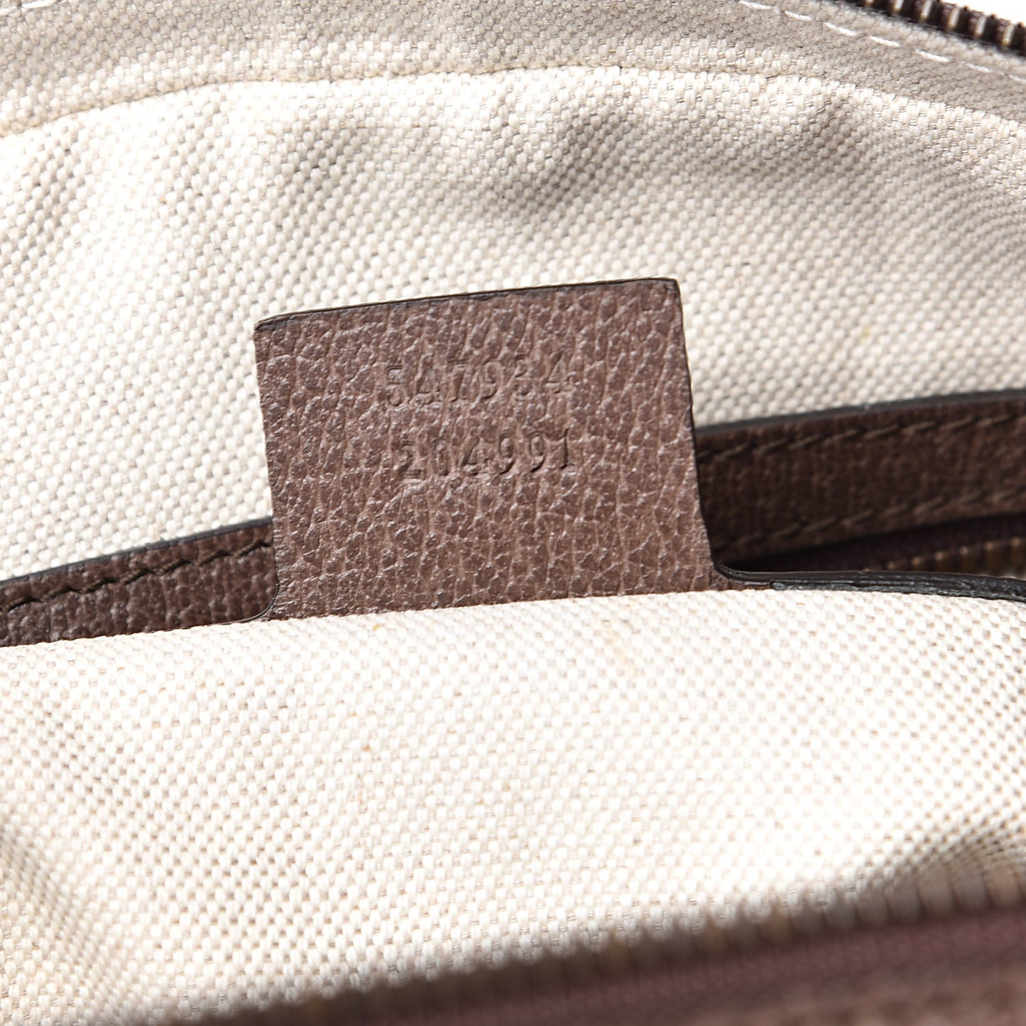 GG Supreme Monogram Web Medium Ophidia Messenger Bag Brown