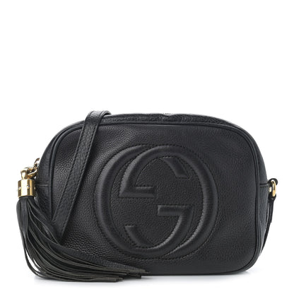 Gucci Pebbled Calfskin Small Soho Disco Bag Black 1 of 12