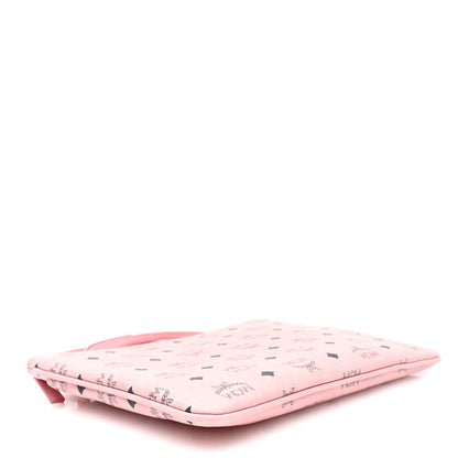 MCM Visetos Medium Crossbody Pouch Soft Pink 4 of 9