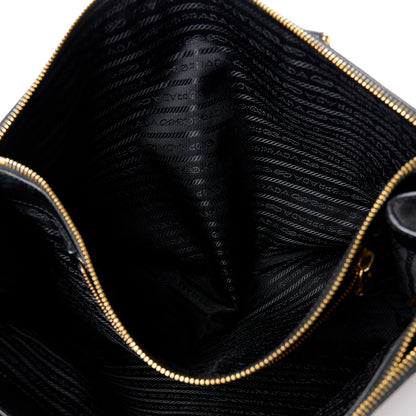 Prada Saffiano Large Galleria Double Zip Tote Black 6 of 12