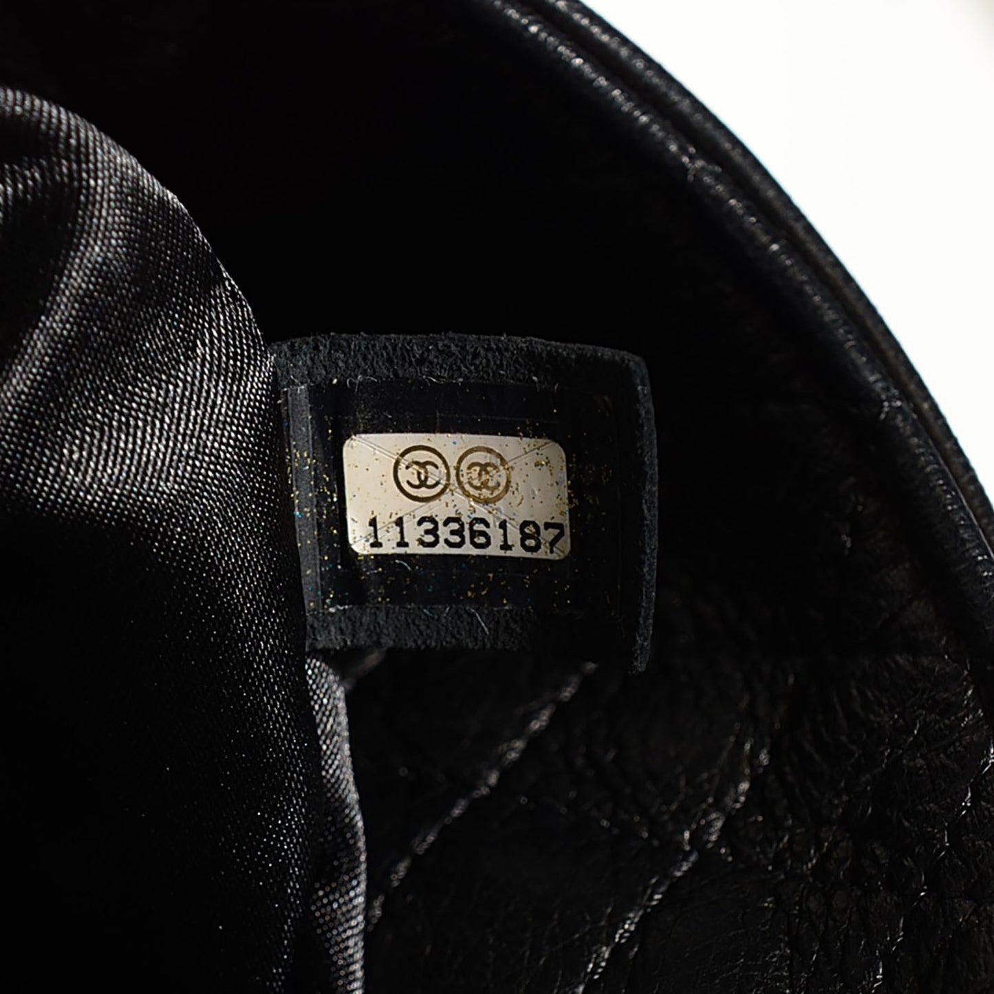 Lambskin Soft and Chain Small Hobo Black