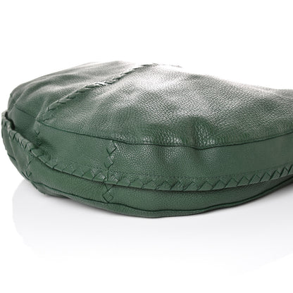 Bottega Veneta Washed Cervo Deerskin Large Hobo Green 6 of 10