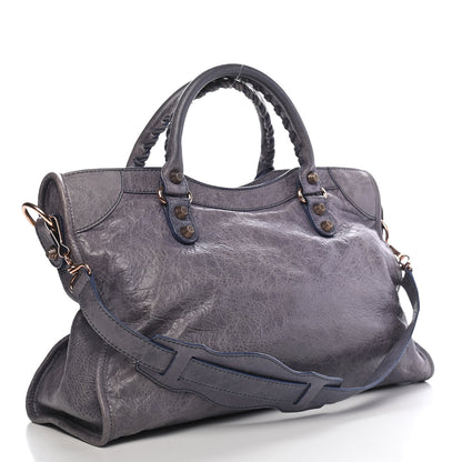 Balenciaga Agneau Giant 12 Rose Gold Hardware City Jacynthe 3 of 9