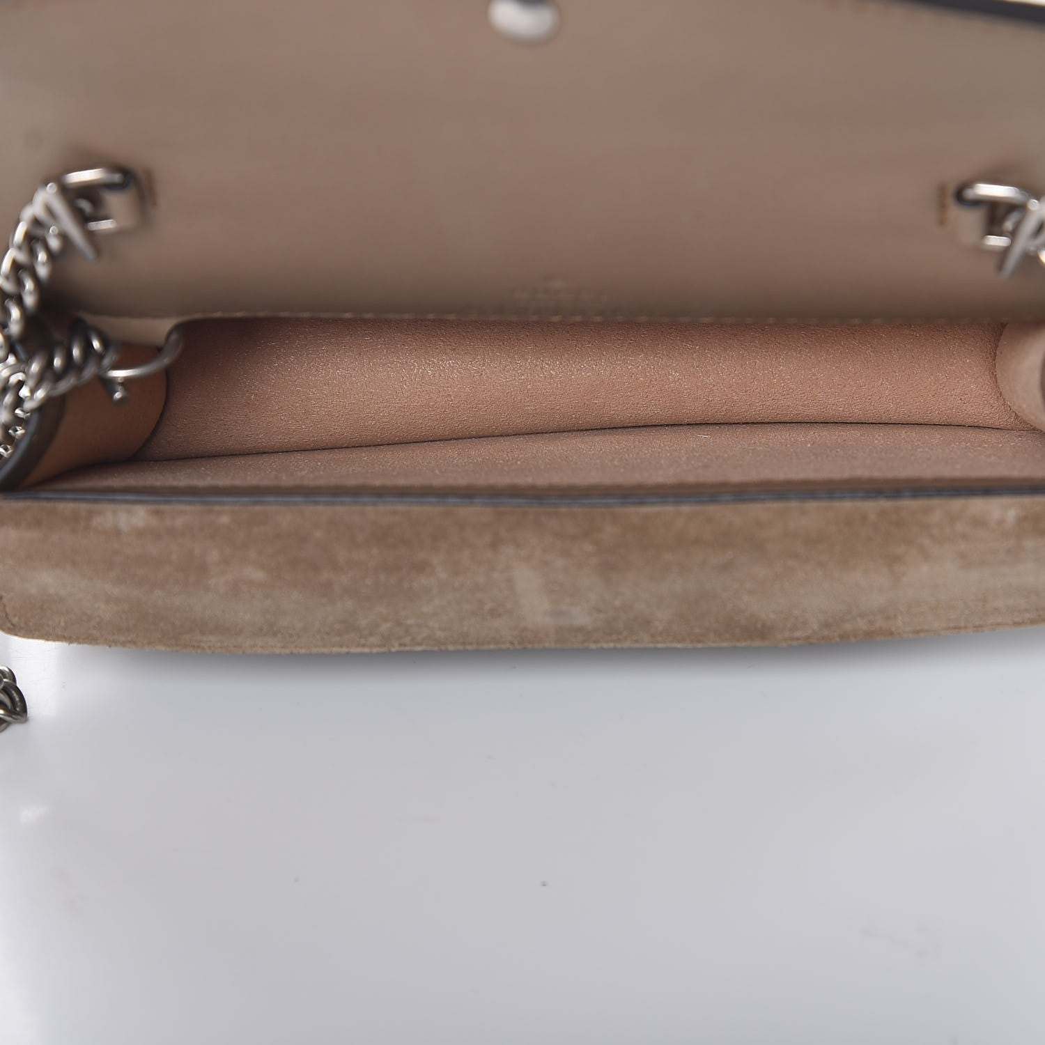 Gucci GG Supreme Monogram Super Mini Dionysus Shoulder Bag Taupe 5 of 9