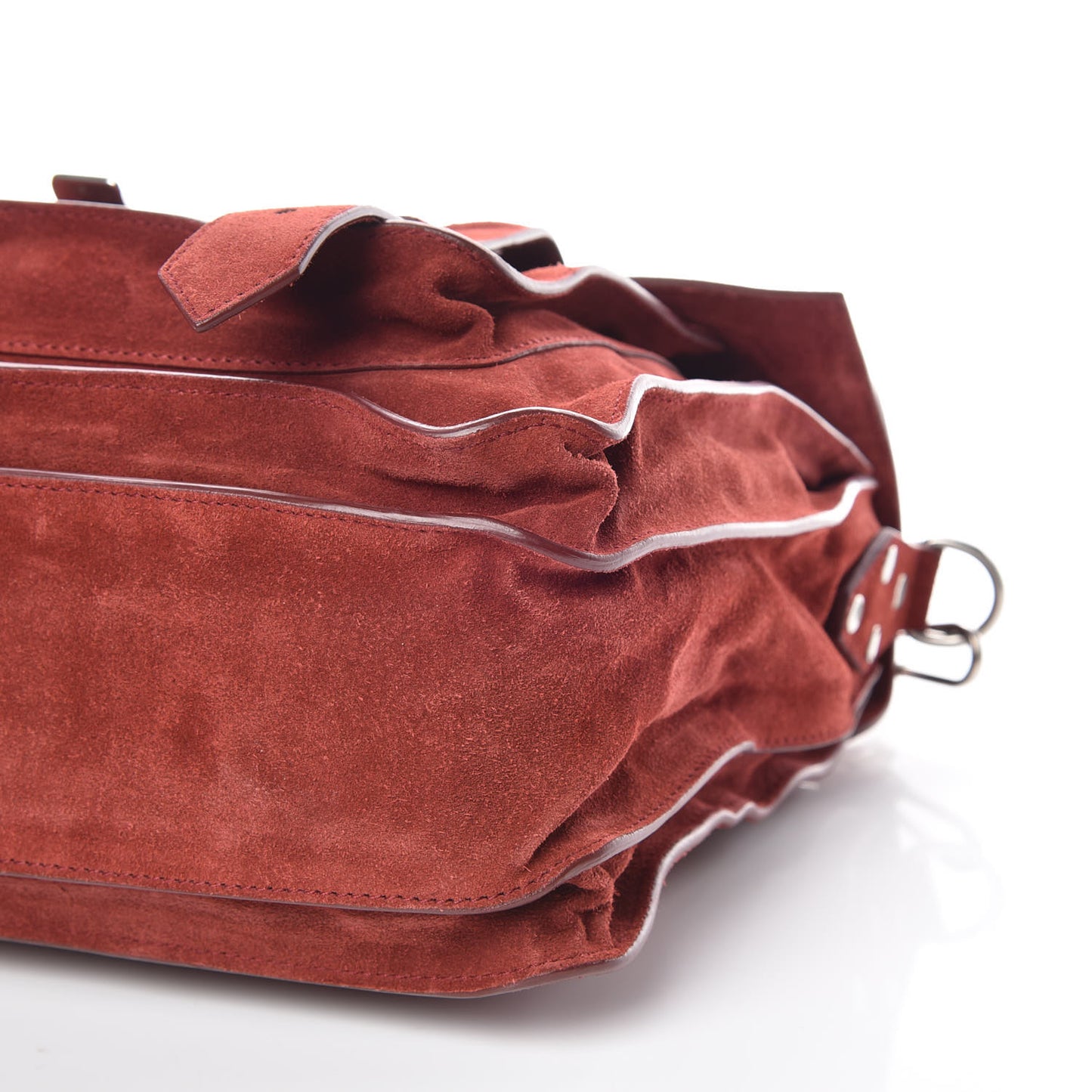 Suede Medium PS1 Satchel Midnight Plum
