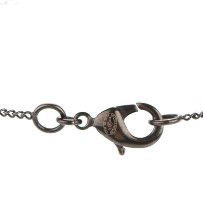 Chanel Ruthenium Baguette Crystal CC Necklace Black 4 of 4