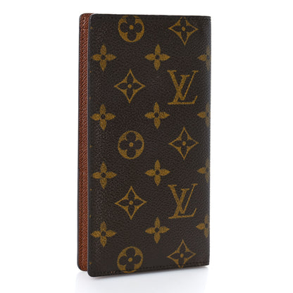 Louis Vuitton Monogram Porte Valeurs Checkbook Wallet 3 of 8