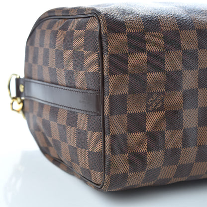Louis Vuitton Damier Ebene Speedy Bandouliere 25 8 of 9