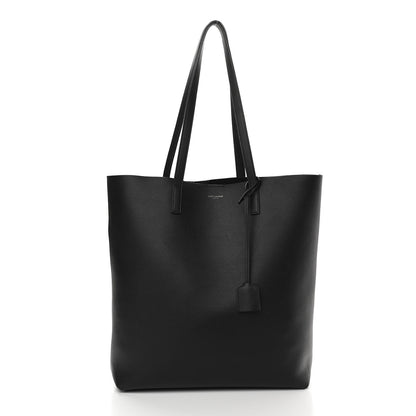 Saint Laurent Calfskin Medium Shopper Tote Black 2 of 11