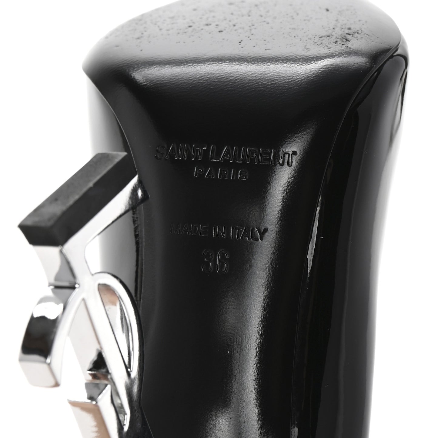 Patent Opyum 110 Pumps 36 Black Silver