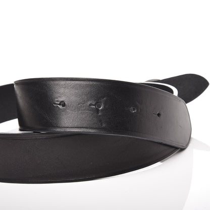 Saint Laurent Calfskin Heart Belt 85 Black 5 of 7