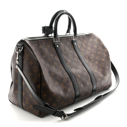 Louis Vuitton Monogram Macassar Keepall Bandouliere 45 2 of 8