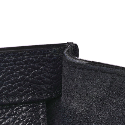 Celine Drummed Calfskin Micro Luggage Midnight 12 of 15