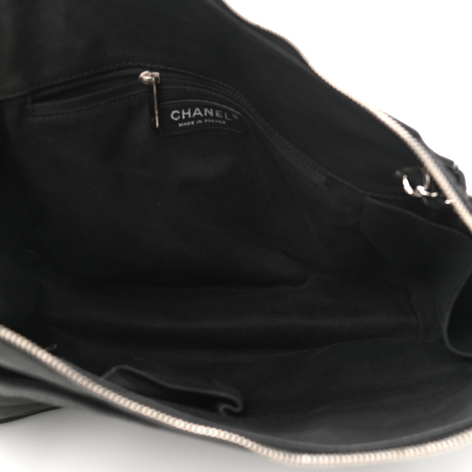 Chanel Caviar Diagonal Ligne Tote Black 5 of 10