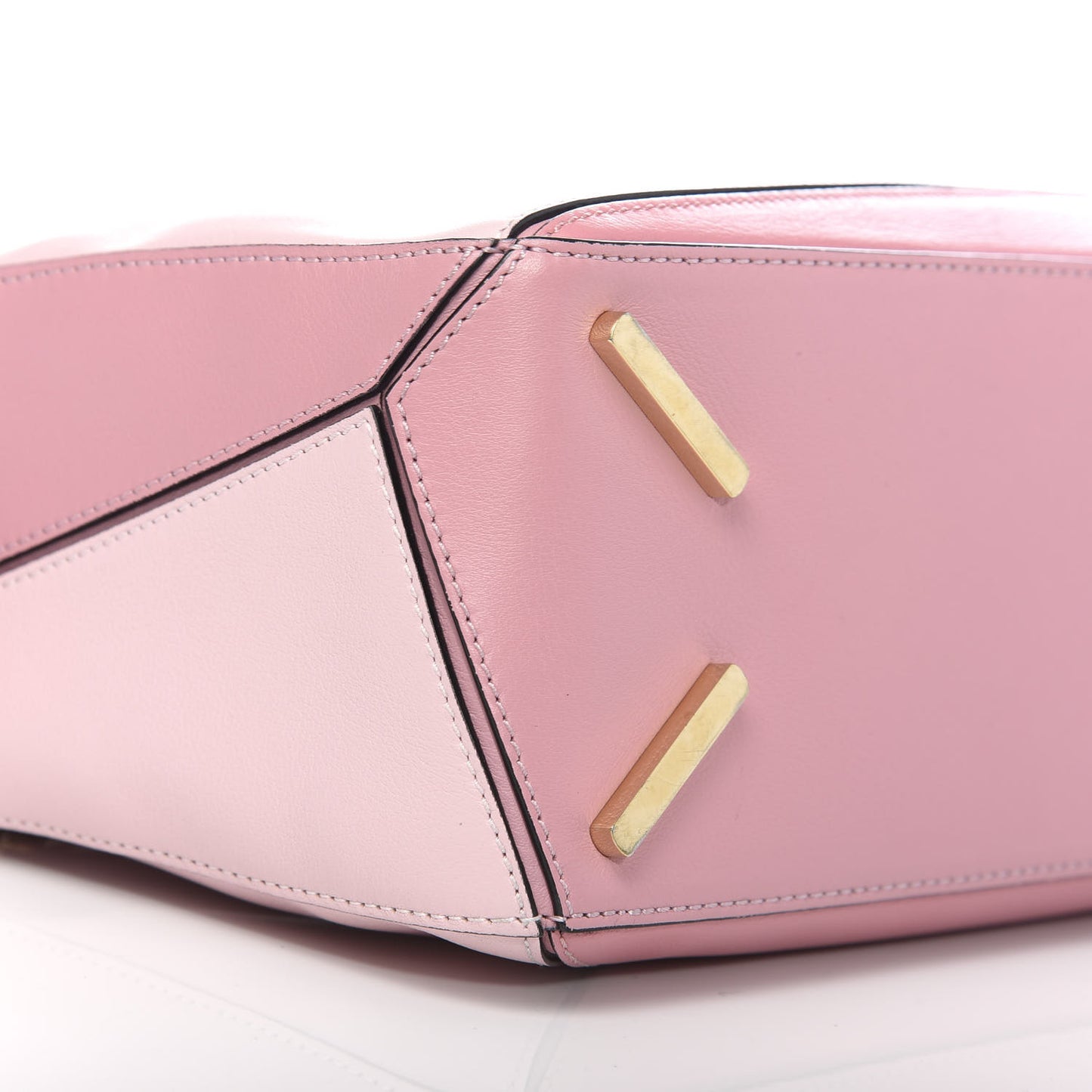 Calfskin Small Puzzle Bag Soft Pink