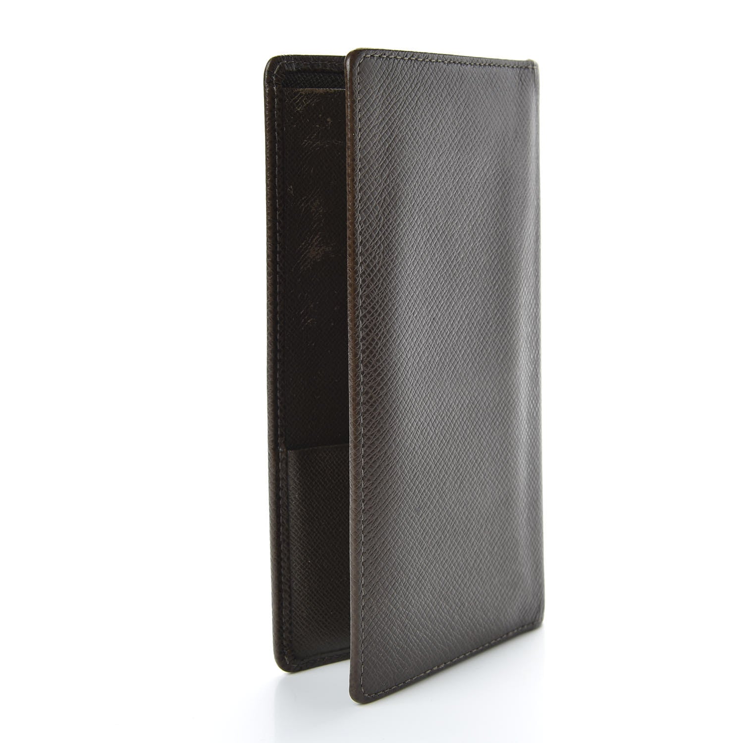 Louis Vuitton Taiga Porte Valeurs Organizer Wallet Grizzli 3 of 8