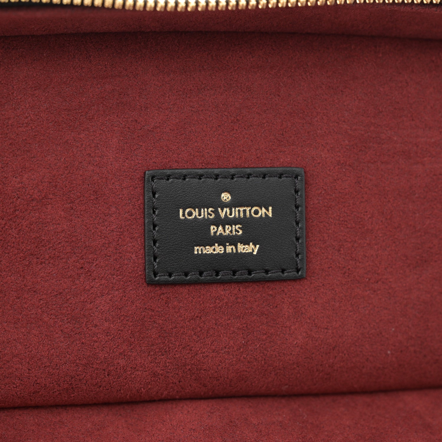 Louis Vuitton Empreinte Monogram Giant Vanity PM Black Beige 6 of 9