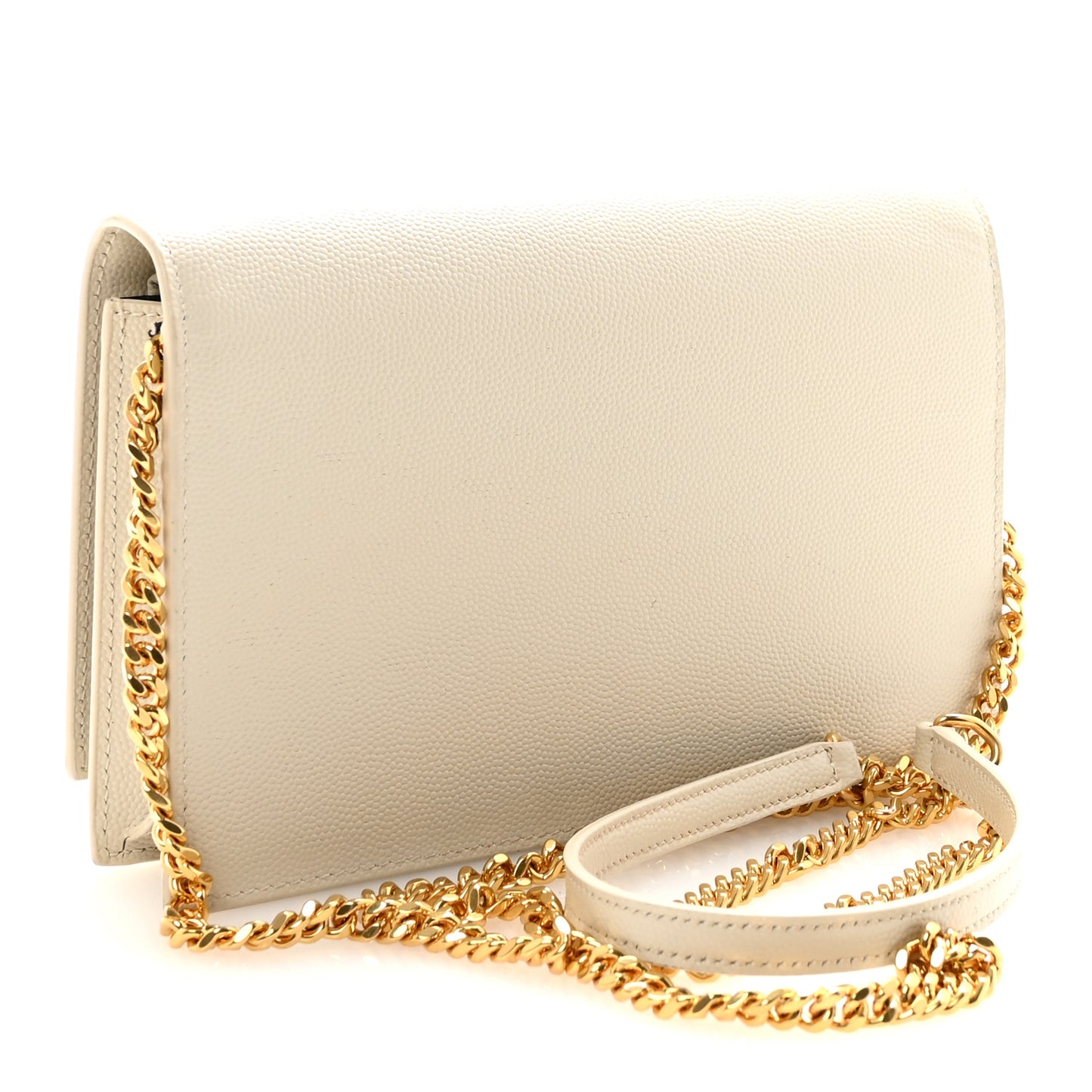 Grain De Poudre Classic Monogram Kate Tassel Chain Wallet Crema Soft