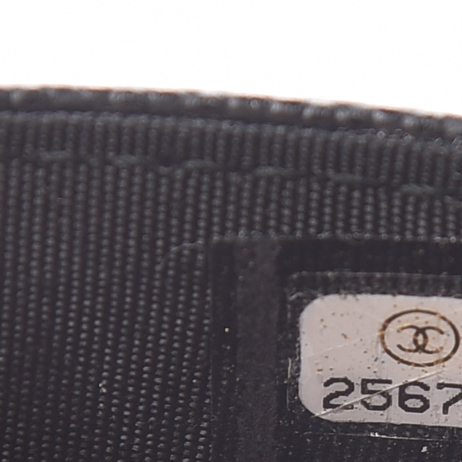Chanel Caviar Quilted Boy Card Holder Black 8 of 9