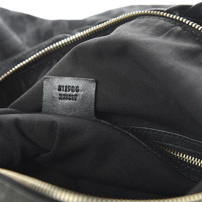 Gucci Monogram Medium Pelham Hobo Black 9 of 10