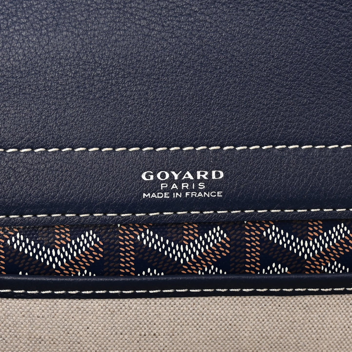 Goyardine Rouette PM Blue Marine