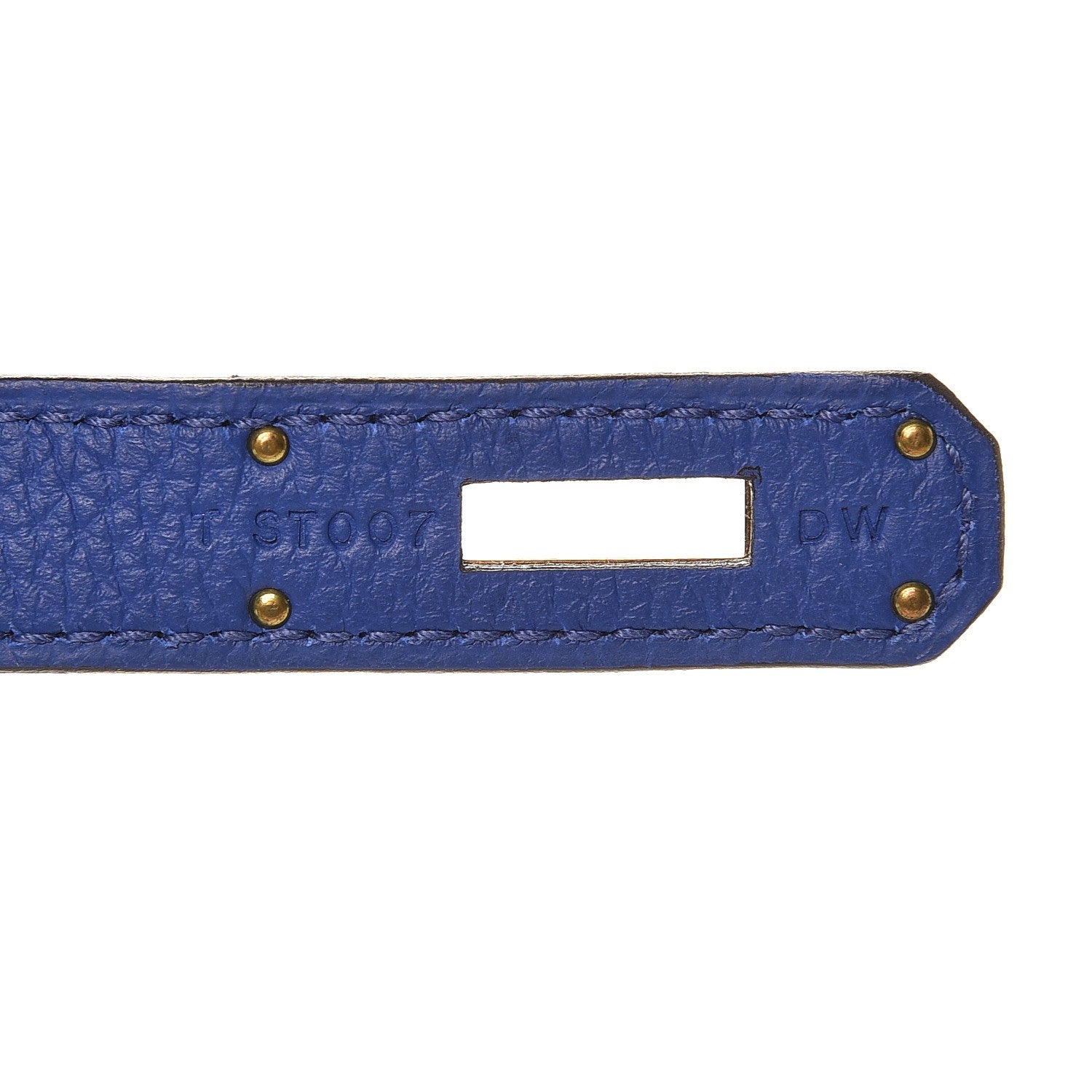 Hermes Togo Kelly Retourne 32 Bleu Electrique 9 of 35