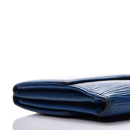 Louis Vuitton Epi Elise Wallet Myrtille 8 of 9
