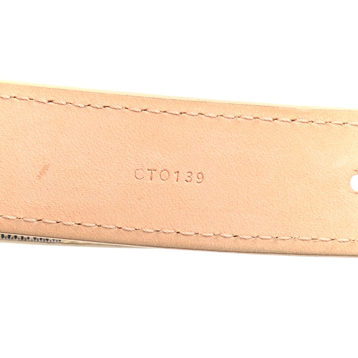 Damier Azur 25mm Belt 85 34