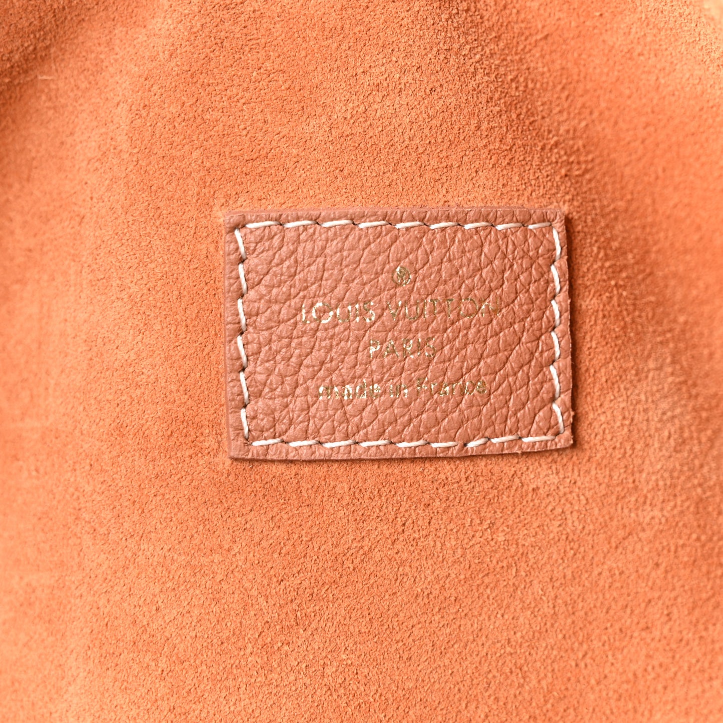 Grained Calfskin Low Key Cabas MM Cognac