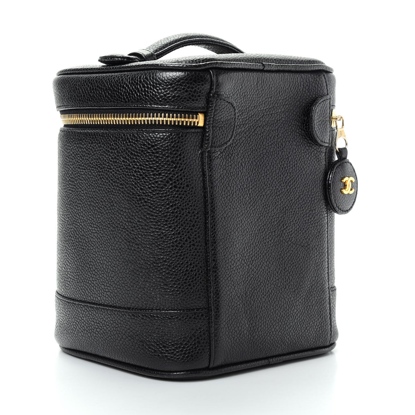Caviar Cosmetic Vanity Bag Black