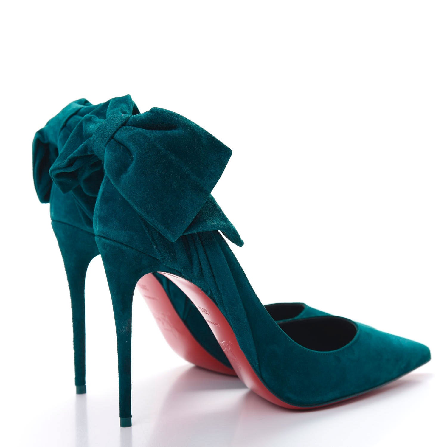 Christian Louboutin Suede Rabakate 100 Pumps 38.5 4 of 13